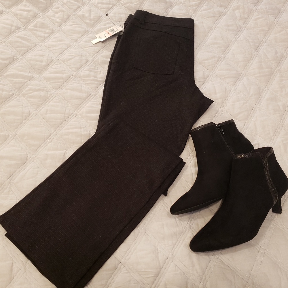 Amanda & Chelsea NEW WITH TAGS ~ Black Pants